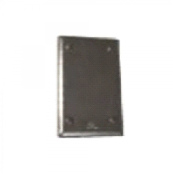 1-GANG STEEL CAST DEVICE BOX COVER-BLANK