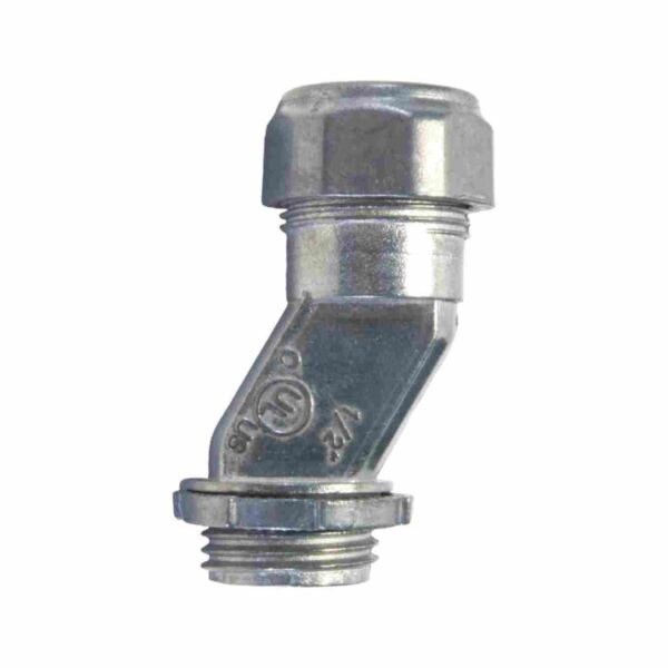 ZINC DIE-CAST EMT OFFSET CONNECTORS COMPRESSION TYPE