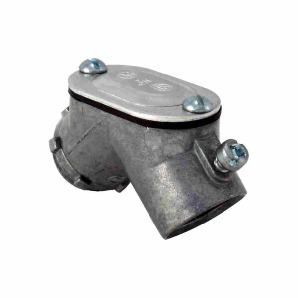 EMT TO BOX PULL ELBOWS SET-SCREW TYPE WITH GASKET