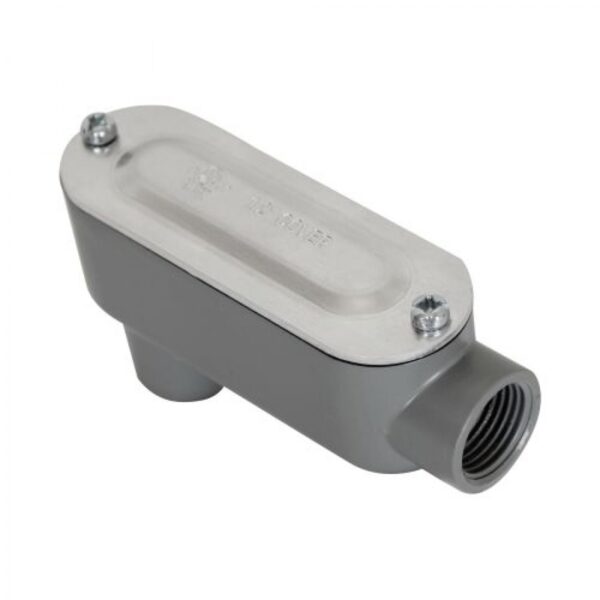 THREADED CONDUIT BODIES "LB" SERIES WITH STAMPED COVER
