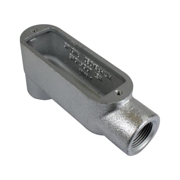 GRAY IRON FORM 8 THREADED CONDUIT BODIES "LB" SERIES