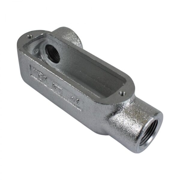 GRAY IRON FORM 8 THREADED CONDUIT BODIES "LL" SERIES