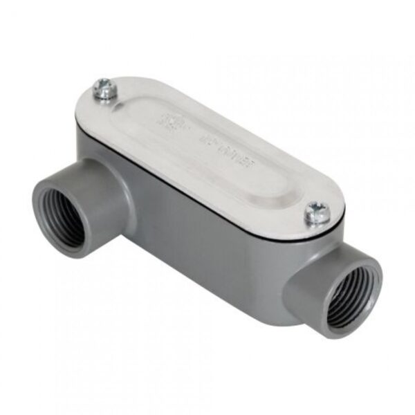 THREADED CONDUIT BODIES "LR" SERIES WITH STAMPED COVER