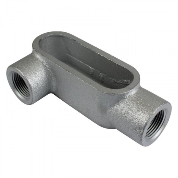 GRAY IRON FORM 7 THREADED CONDUIT BODIES "LR" SERIES
