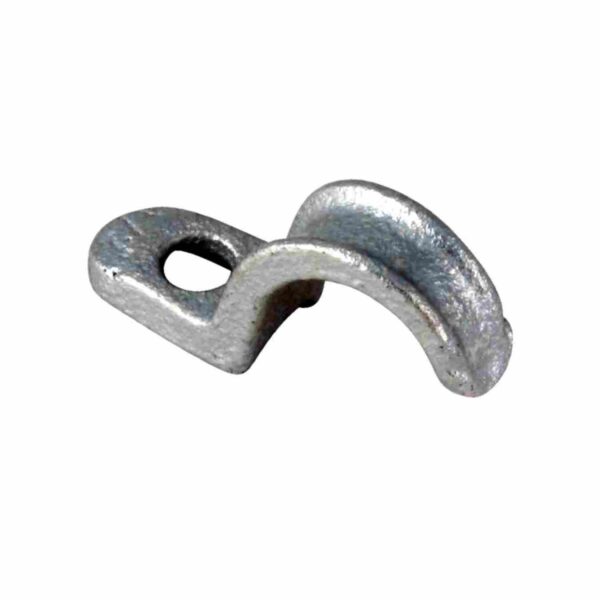 MALLEABLE IRON 1-HOLE RIGID STRAPS