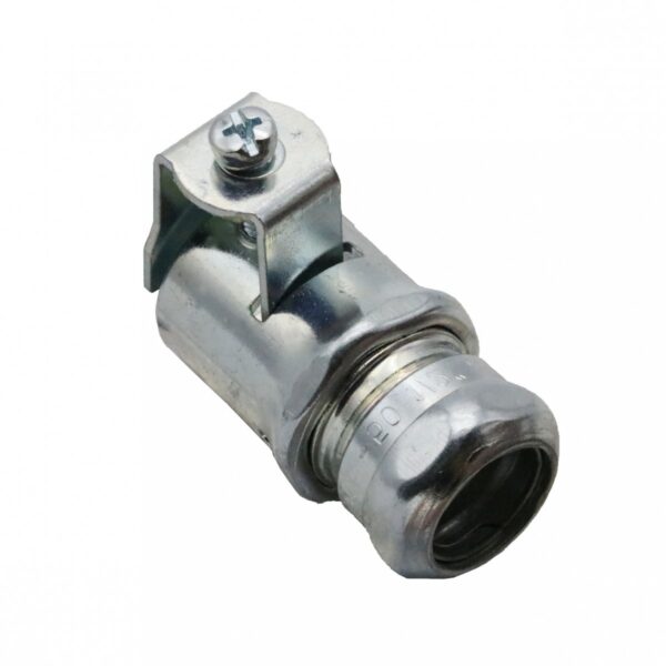 STEEL EMT TO FLEX COUPLINGS COMPRESSION/DOUBLE-BITE SADDLE CLAMP TYPE