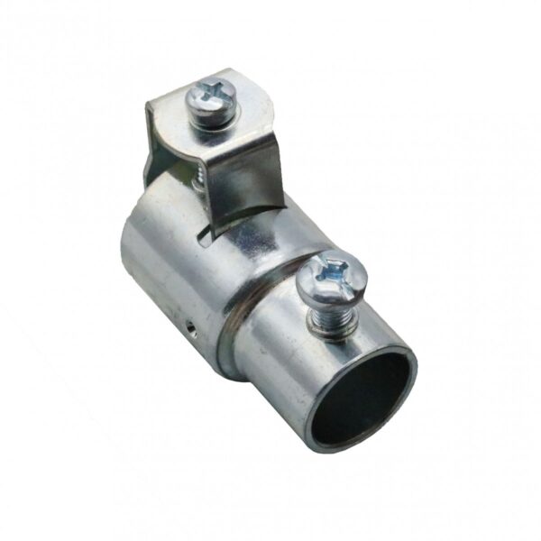 STEEL EMT TO FLEX COUPLINGS SET-SCREW/DOUBLE-BITE SADDLE CLAMP TYPE