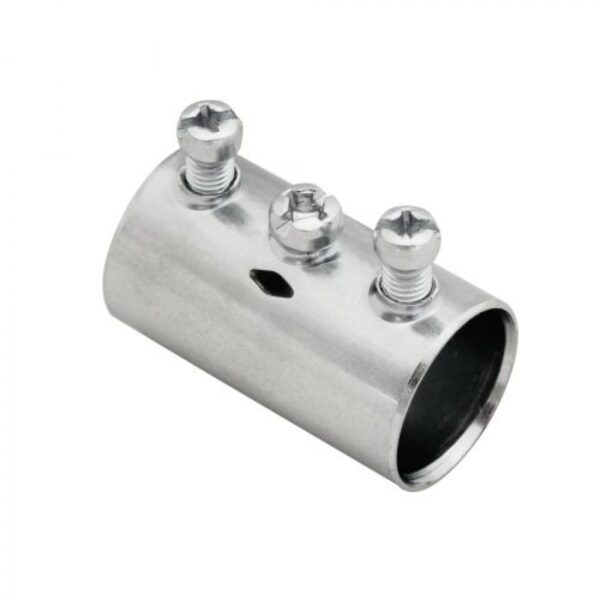 STEEL EMT SLIP COUPLINGS SET SCREW TYPE