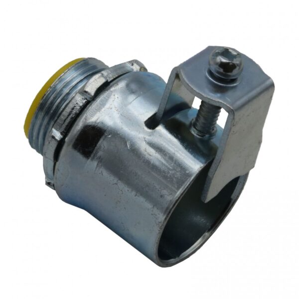 STEEL INSULATED FLEX CONNECTORS DOUBLE-BITE SADDLE CLAMP TYPE