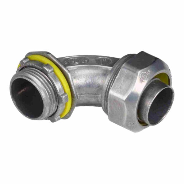 ZINC DIE-CAST LIQUID TIGHT CONNECTORS 90° ANGLE
