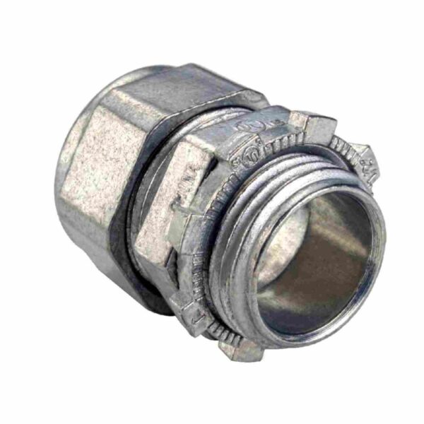 ZINC DIE-CAST EMT CONNECTORS COMPRESSION TYPE